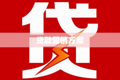 洛隆贷款营销方案