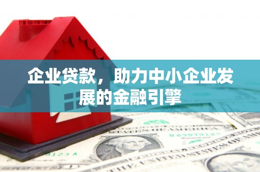 洛隆企业贷款，助力中小企业发展的金融引擎
