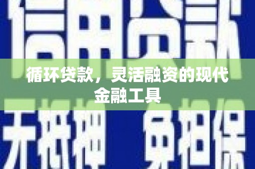 洛隆循环贷款，灵活融资的现代金融工具